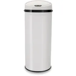 ECHTWERK Abfalleimer 42L mit Sensor - INOX WHITE