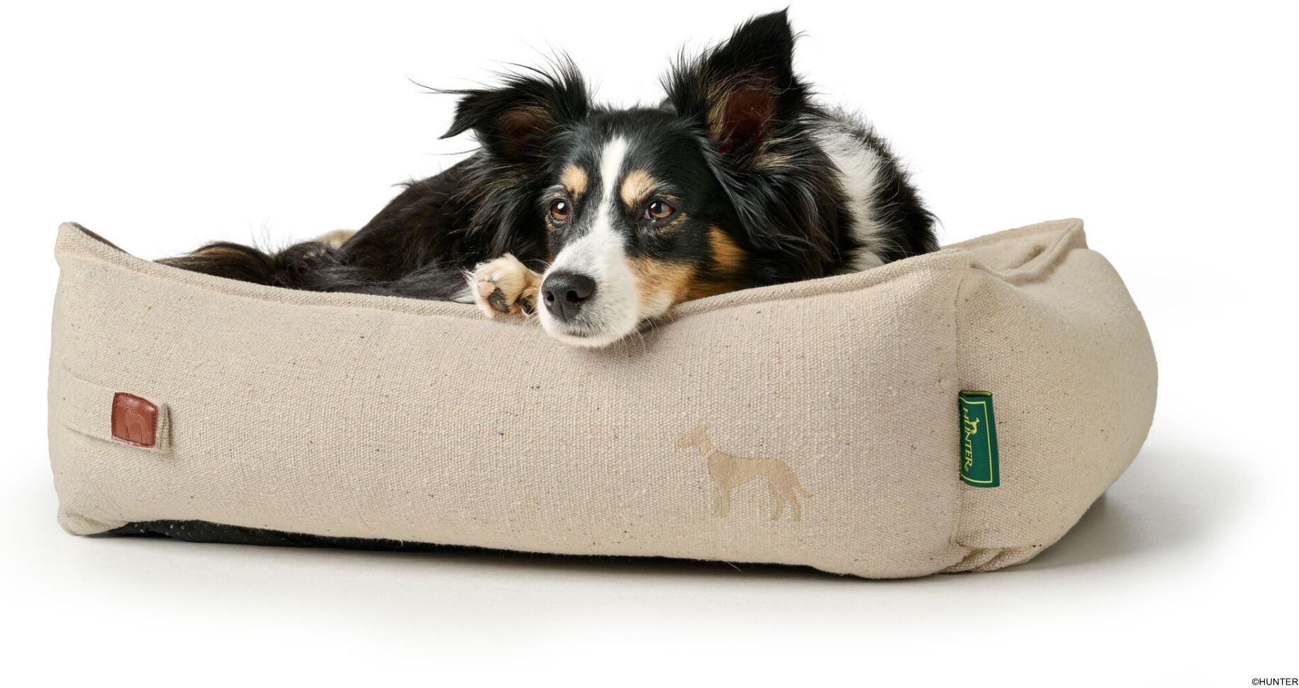 DOG SPORT HUNTER Recycling Hundesofa Belluno L (100 x 60 cm), creme