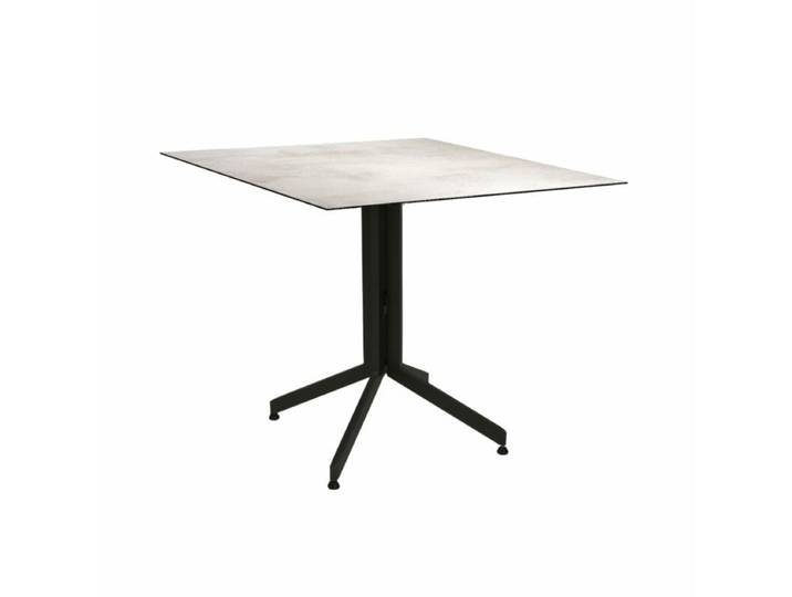 Stern Faro Bistrotisch Aluminium/HPL, Tischplatte quadratisch klappbar