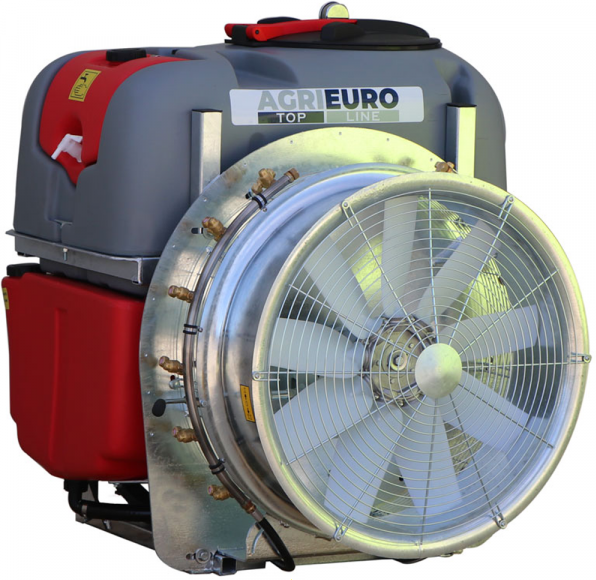 AgriEuro TOP-LINE Gray 300/70 - Gebläsespritze für Traktoren - Fassungsvermögen 300 l - Pumpe AR713