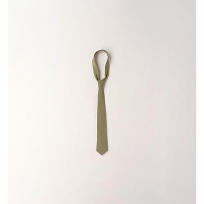 Krawatte IDO "BOY ACCESSORIES", Jungen, grün (sage grün), Kunstfaser, Krawatten