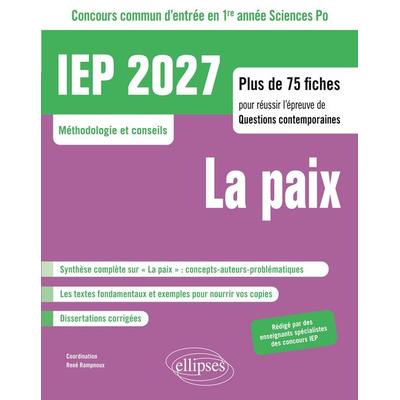 Concours commun IEP 2027. Plus de 75 fiches pour réussir l'épreuve de questions contemporaines, Taschenbuch von Nicolas Grenier,Timoté