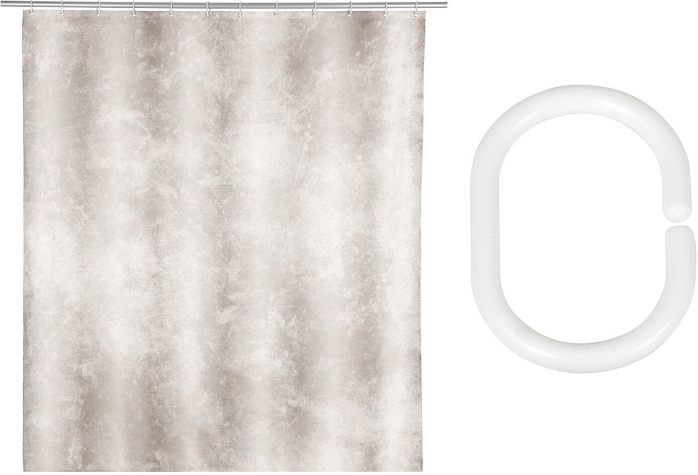 SCHÖNER WOHNEN-Kollektion Londa Duschvorhang, inkl. Duschvorhangringe, Accessoires, 71389800, mehrfarbig - mehrfarbig
