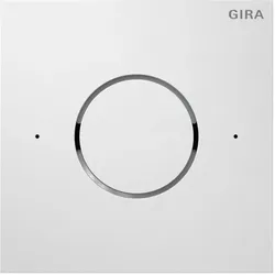 Gira 5544902 Frontpl. Sprachmodul IP System 106 Verkehrsweiß(lack.)