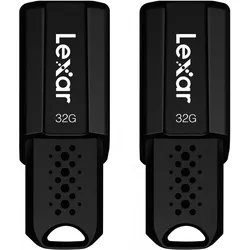 Lexar JUMPDRIVE S80 2X32GB USB 3.1 PENDRIVE RETRATTILE (32 GB, USB-A), USB Stick, Schwarz