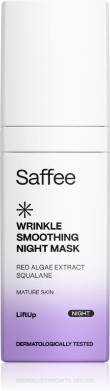 Saffee LiftUp Wrinkle Smoothing Night Mask night mask with anti-wrinkle effect 30 ml