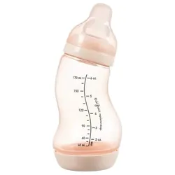 Difrax, Babyflasche, S-förmige Anti-Kolik-Babyflasche (170 ml)