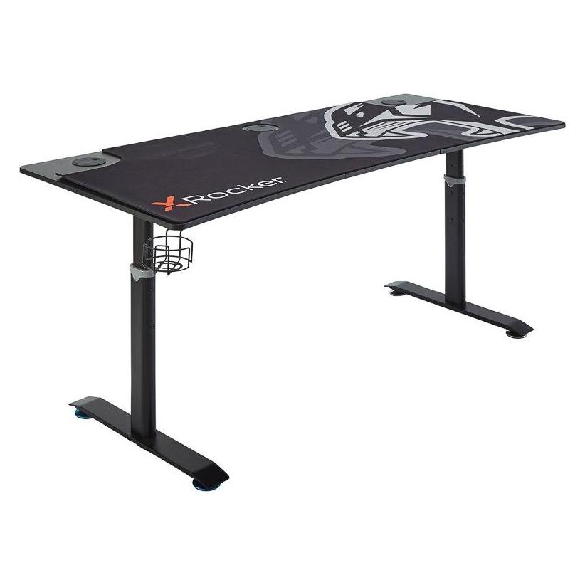 X Rocker Xrocker Cougar XL Gaming Tisch Grau (5136501)