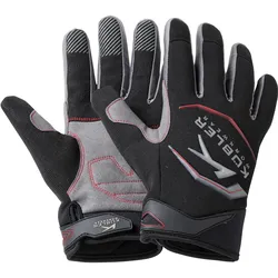 KÜBLER Arbeitshandschuhe schwarz/mittelgrau XXL - 8001 9414-9995-XXL - schwarz/mittelgrau