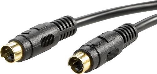 Value S-Video Video Anschlusskabel 3.00 m Schwarz