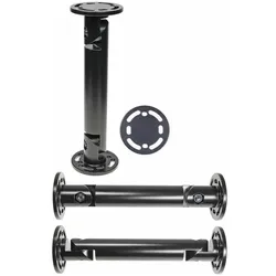 Brodit Pedestal Mount with mounting, Smartphone Halterung, Schwarz