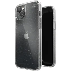 speck Presidio Perfect (Apple iPhone 14 Plus, Apple iPhone 15 Plus), Smartphone Hülle, Gold, Transparent