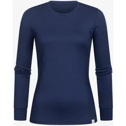 Tom Fyfe Merino Damen Longsleeve Marine 2XL