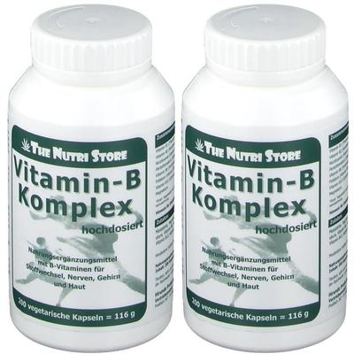 Vitamin B Komplex hochdosiert Kapseln 2x 2x200 St