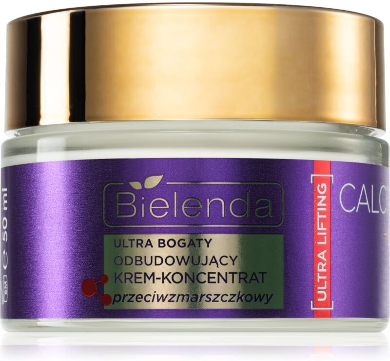 Bielenda Calcium + Q10 Ultra rich rebuilding cream anti-wrinkle concentrate for the night regenerating anti-wrinkle cream night 50 ml