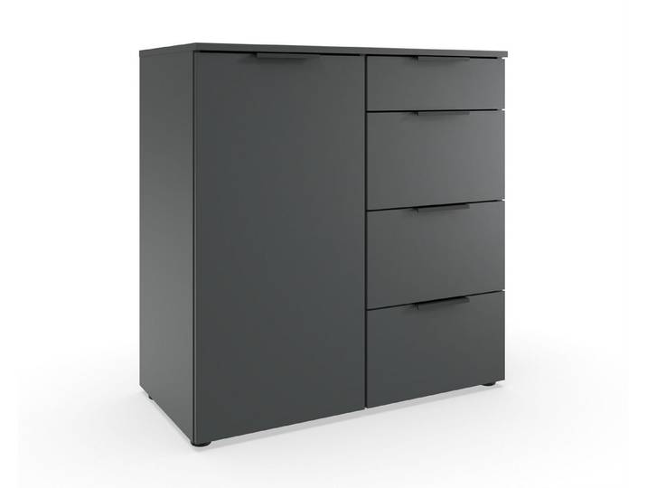freiraum Kommode OXFORD, in GRAPHIT - 81x84x41cm (BxHxT)