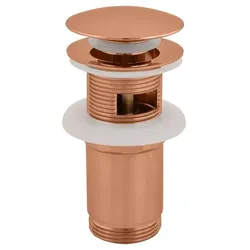Waschbeckenablauf 5/4 RAV Slezák Gold Rose gebürstetes Messing MD0484ZRK