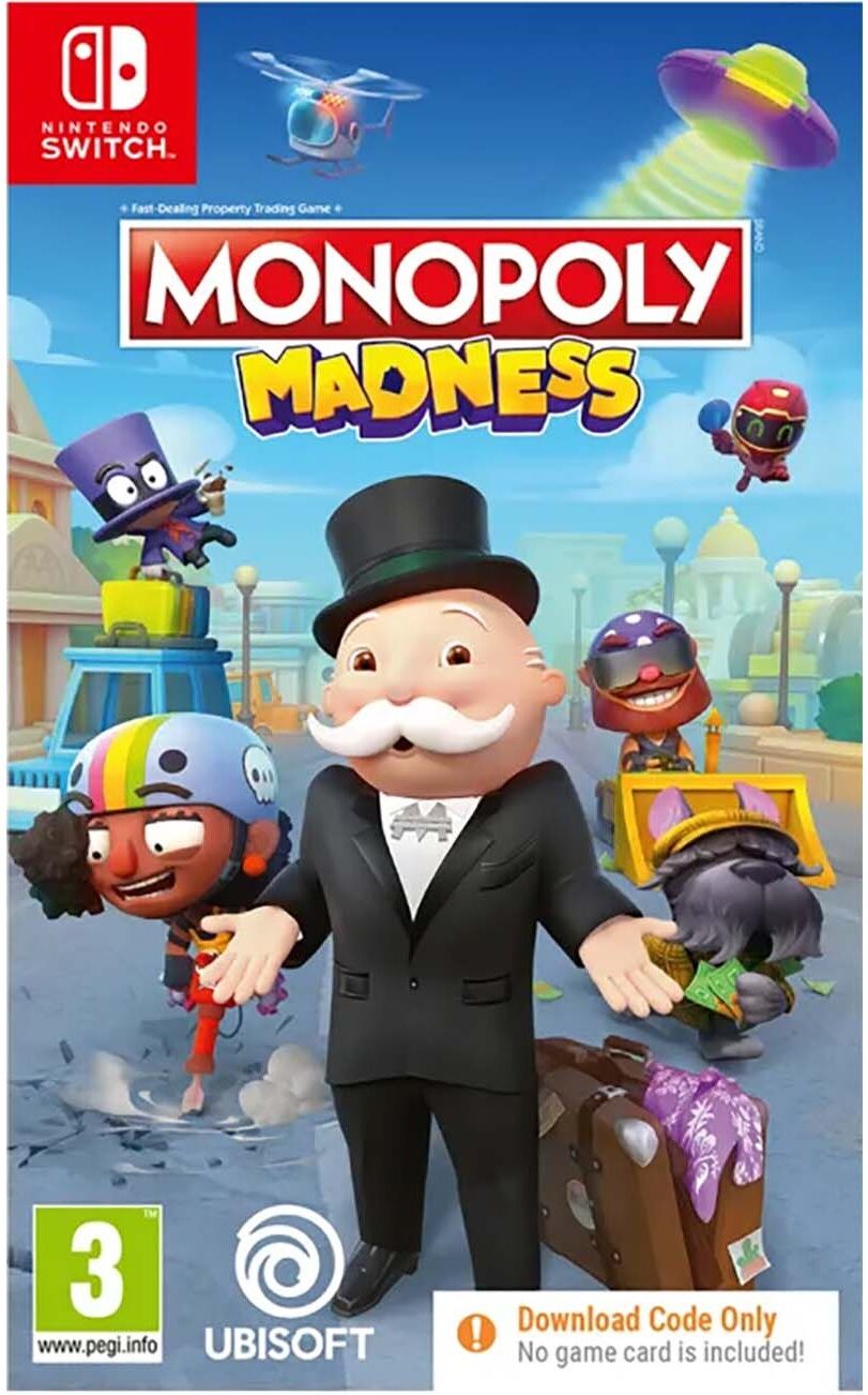 Ubisoft Ltd MONOPOLY Madness for Nintendo Switch (Code in Box) - Nintendo Switch Video Game