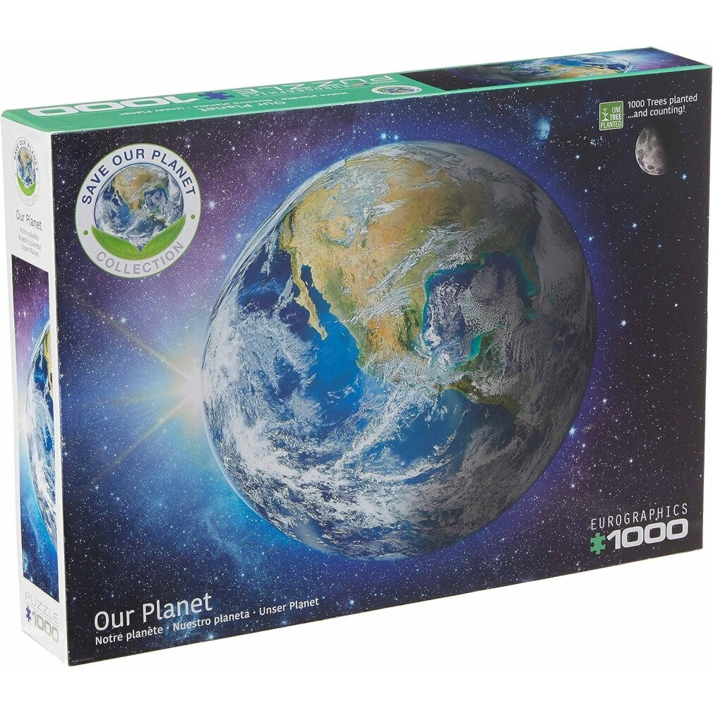 Eurographics Puzzel Collectie Save our Planet Onze Planeet 1000 stukjes Meerkleuren B/D: 48 x 68 cm