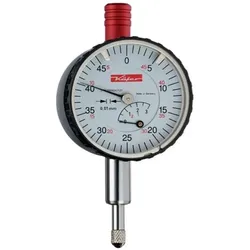 Käfer, Messuhr + Messschraube, Kleinmessuhr KM4/5T 5 mm Ablesung 0,01 mm ohne Stossschutz