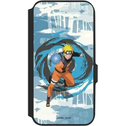 Nivocase Klapphülle für Samsung Galaxy A54 5G Handyhülle aus Kunst Leder NIVOflip schwarz Manga Naruto (Samsung Galaxy A54 5G), Smartphone Hülle, Schwarz