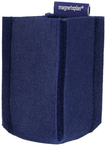 Magnetoplan Stiftehalter magnetisch magnetoTray SMALL (B x H x T) 60 x 100 x 60mm Blau 1227614