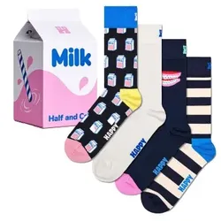 Happy socks 4P Milk Carton Box Socks Mixed Polyamid Gr 36/40
