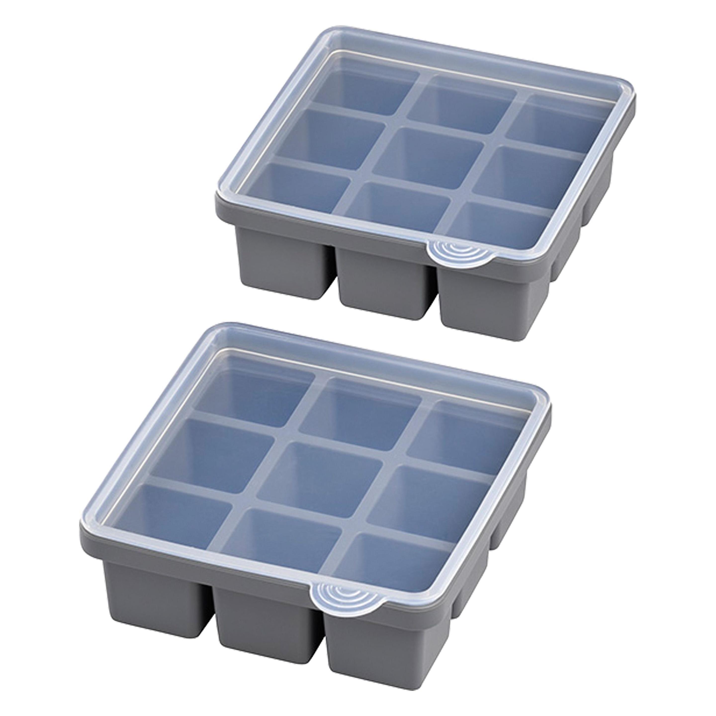 APS Eiswürfelform, 2er-Set, je 9 Eiswürfel (36102)