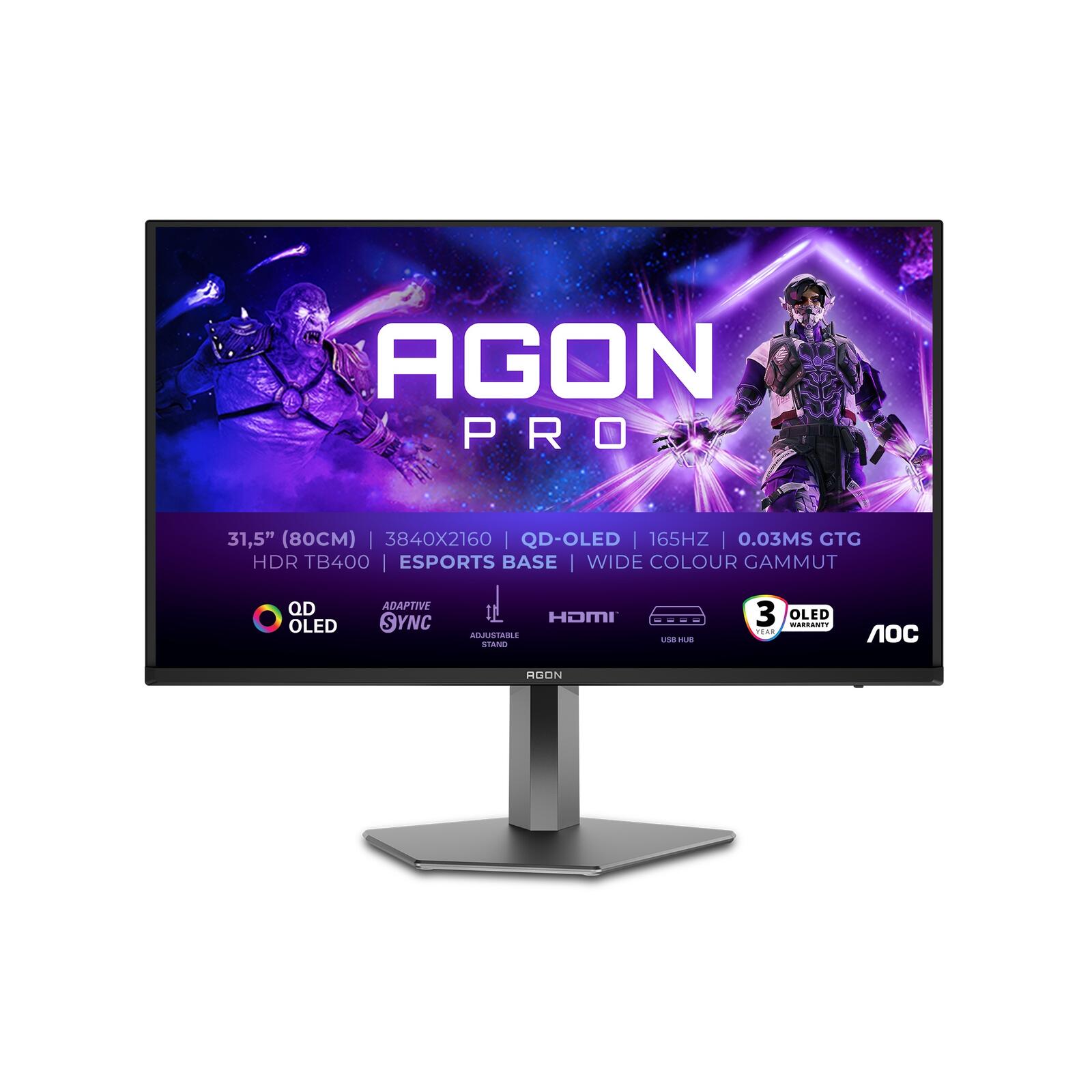 AOC AGON PRO AG326UD Gaming-Monitor 80,01 cm (31,5")