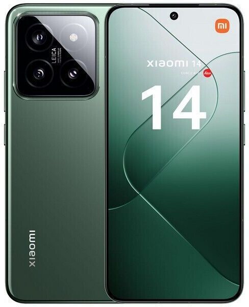 Xiaomi 14   12 GB   512 GB   Dual-SIM   grün - Refurbished