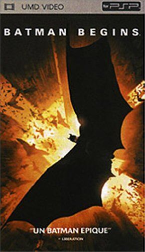 Christopher Nolan - Batman Begins [UMD Universal Media Disc] [FR Import] - Preis vom 09.10.2026 07:28:09 h