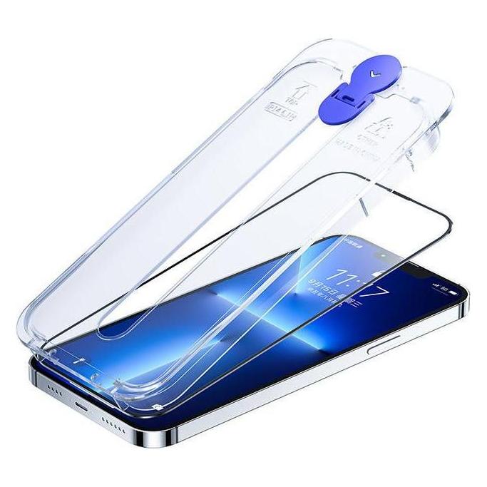 Joyroom Easy Fit JR-H11 full screen tempered glass for Apple iPhone 14 Plus 6.7 " (1 Stk., Apple iPhone 14 Plus) (JR-H11)