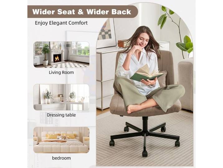 Chaise de bureau Pour salon En tissu Vous cherchez une chaise de bureau élégante et pour votre maison?