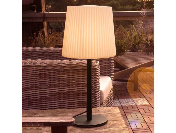 Paul Neuhaus Außen-Tischleuchte Falter, IP65, Höhe 60 cm Falter, schwarz, Metall, Modern