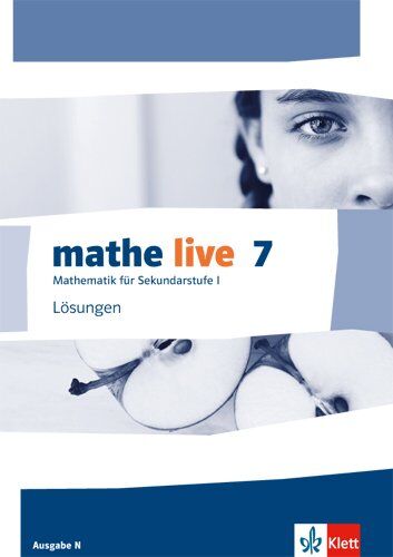 mathe live / Lösungen 7. Schuljahr: Ausgabe N - Preis vom 30.09.2026 22:30:23 h