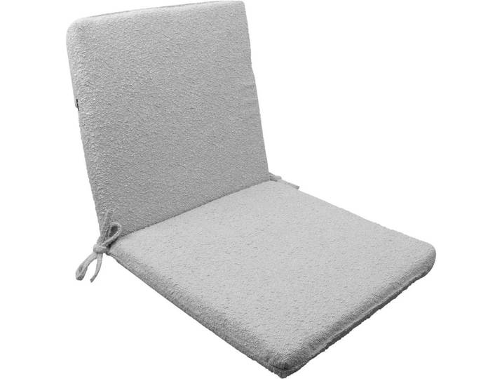 Dieter Knoll Gartensitzkissen, Grau, Textil, Füllung: Komfortschaum, 50x52x48 cm, Gartenmöbel, Gartenkissen & Auflagen, Outdoor-Kissen