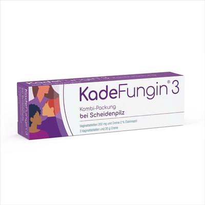 Kadefungin 3 Kombip.20 g Creme+3 Vaginaltabl. 1 St Kombipackung