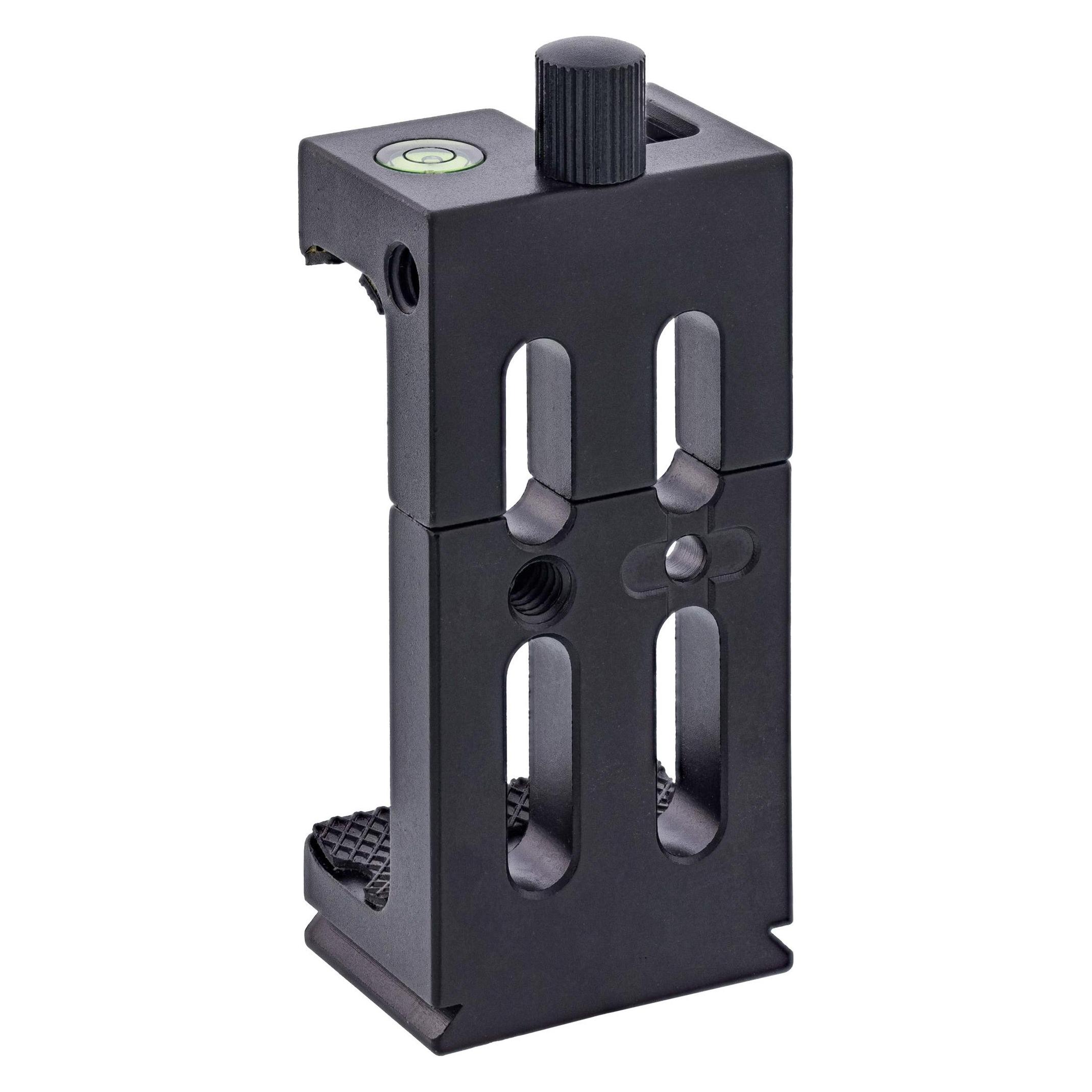 InLine Universalklemme, Smartphone Halterung, 60-95mm, 1/4-Zoll-Gewinde (48092A)