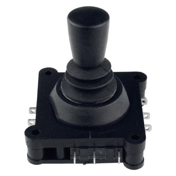 RS PRO Joystick 2 axis spring return 4cm base (8252596)