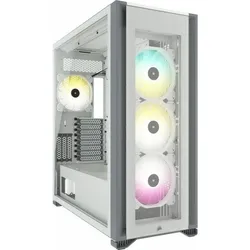 CORSAIR iCue 7000X RGB weiß, Glasfenster