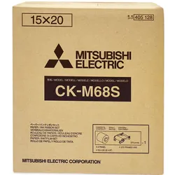 MITSUBISHI Papier CK M68S 5x15/10x15/ 15x20cm (750/375 Blatt)