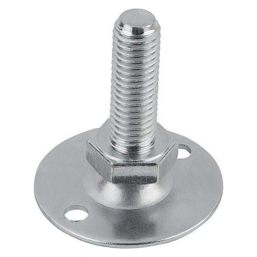 Kipp Stellfuss, K0678, Stahl, mit Bohrung (54439775)