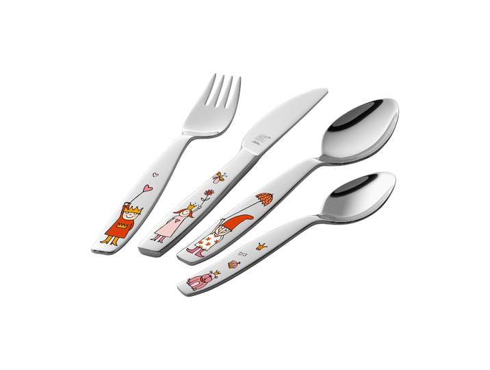 Zwilling Set de couverts enfants Zwilling Twin Kids 4 pièces Emelie princesse