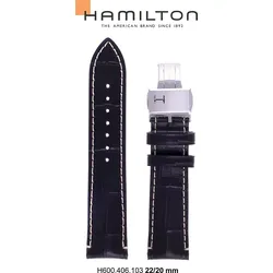 Hamilton - Rail Road Band-set Leder-braun-22/20 H690.406.103 - braun