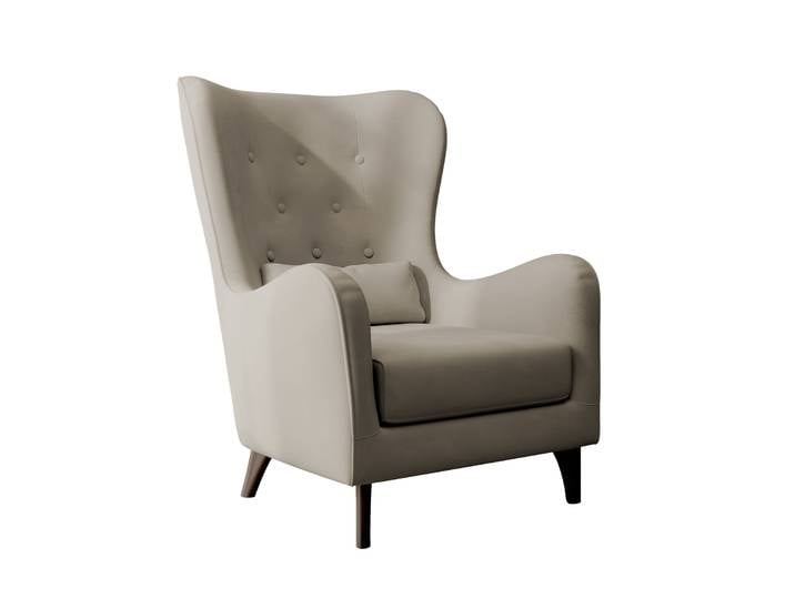 Relaxsessel Calmino Ohrensessel in grau-beige aus