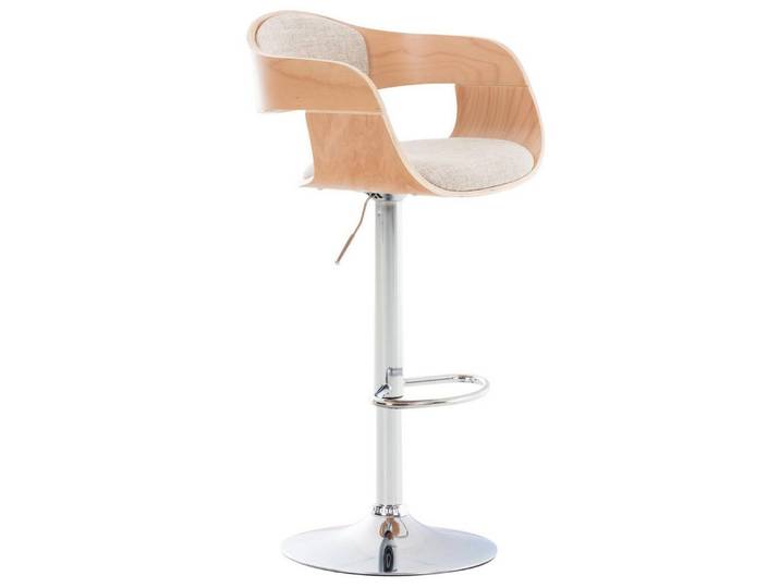 CLP Barhocker Kingston Stoff (1er), drehbar und stufenlos verstellbar