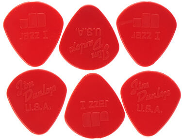 Dunlop Jazz I Red 6 Pack Rot