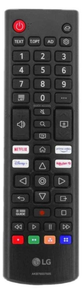 Originele afstandsbediening voor LG 55UP75006LF
