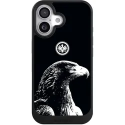 Nivocase Hülle für Apple iPhone 17 Handyhülle NIVOcore Case Schwarz Eintracht Frankfurt Offizielles (Apple iPhone 17), Smartphone Hülle, Schwarz