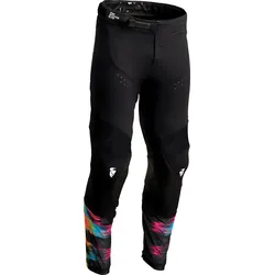 Thor Prime Theory, Textilhose - Schwarz/Orange/Blau/Pink - 38
